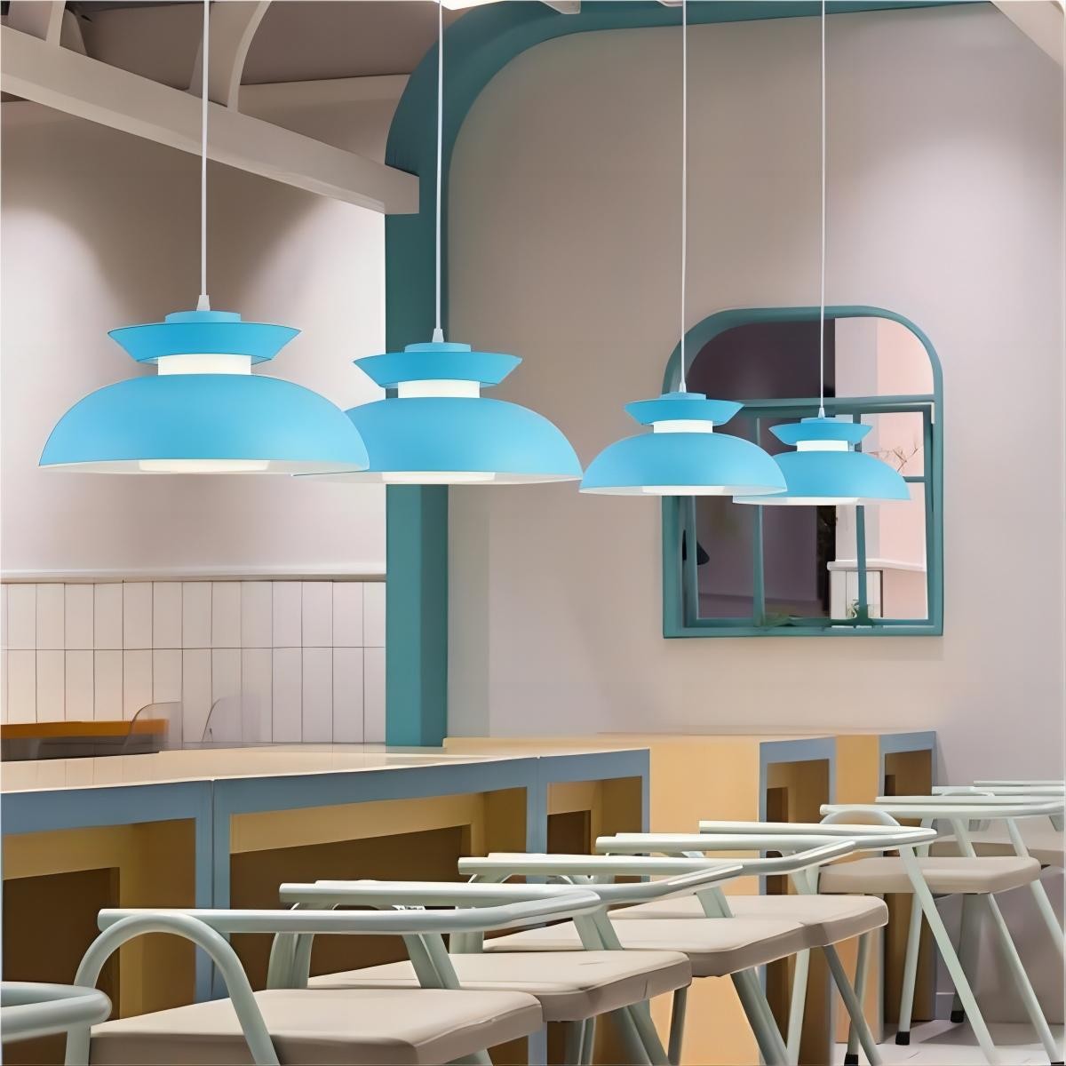 Noordse Macaron Layer Disc Hanglamp HL192