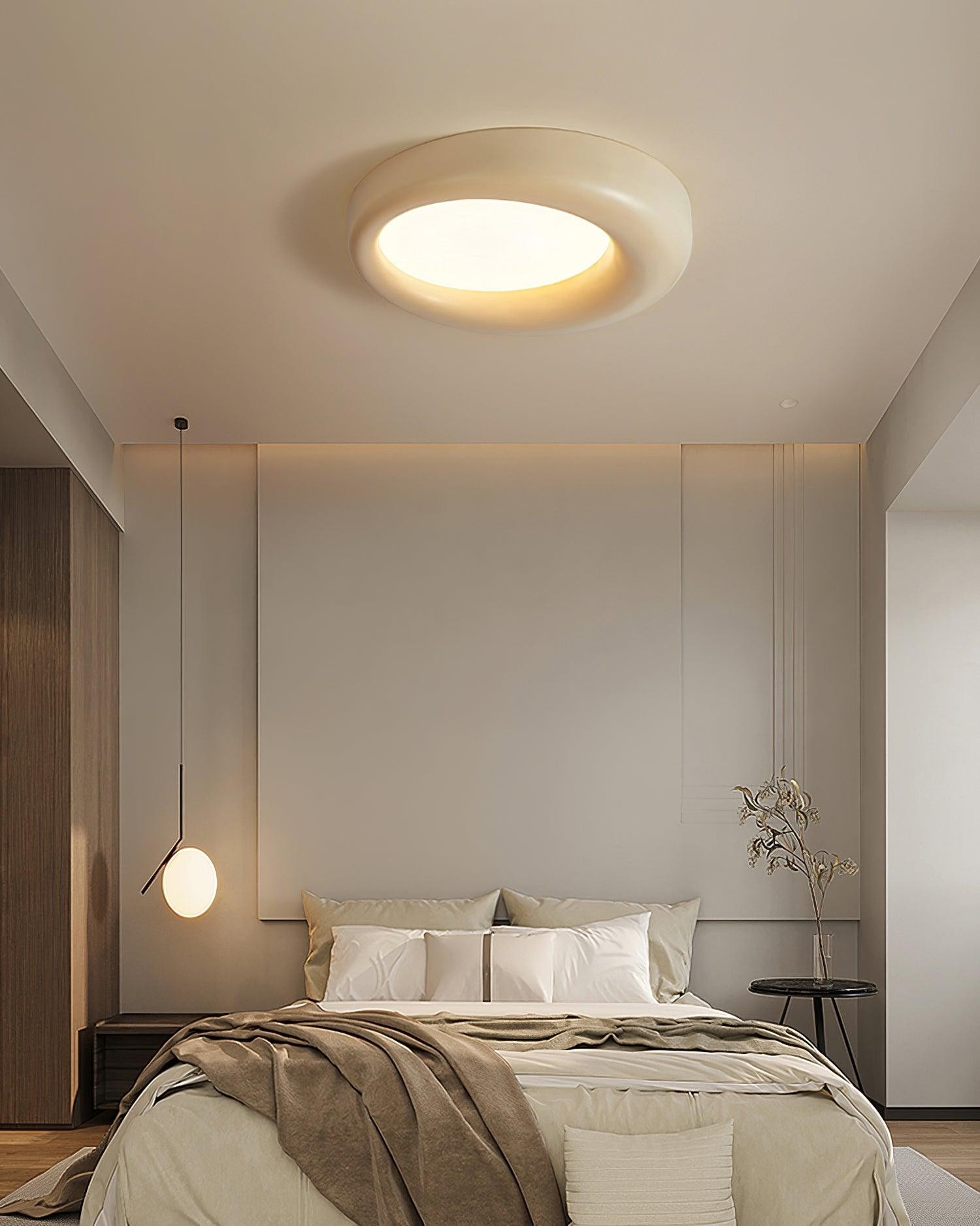 Center Offset Concentric Circle Acryl Plafondlamp HL821