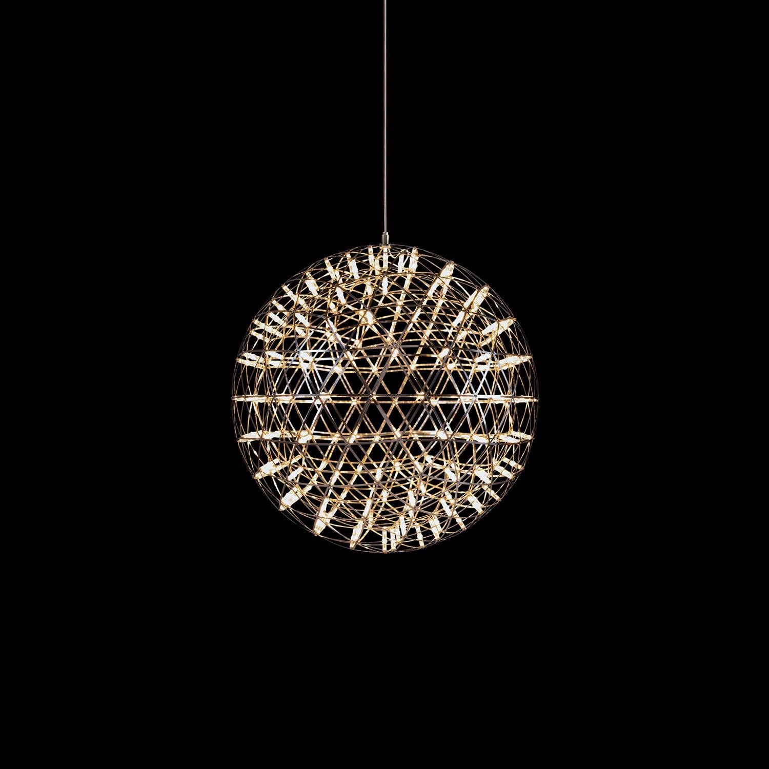 Zilveren Spark Ball hanglamp HL1407