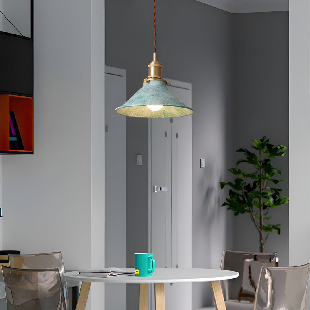 Industriële vintage hanglamp HL1296