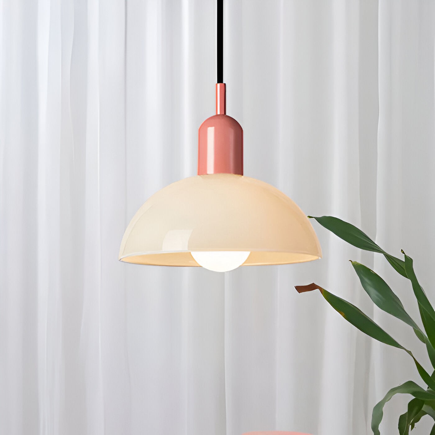 Aurora Nordic kleurrijke komvormige hanglamp HL3369