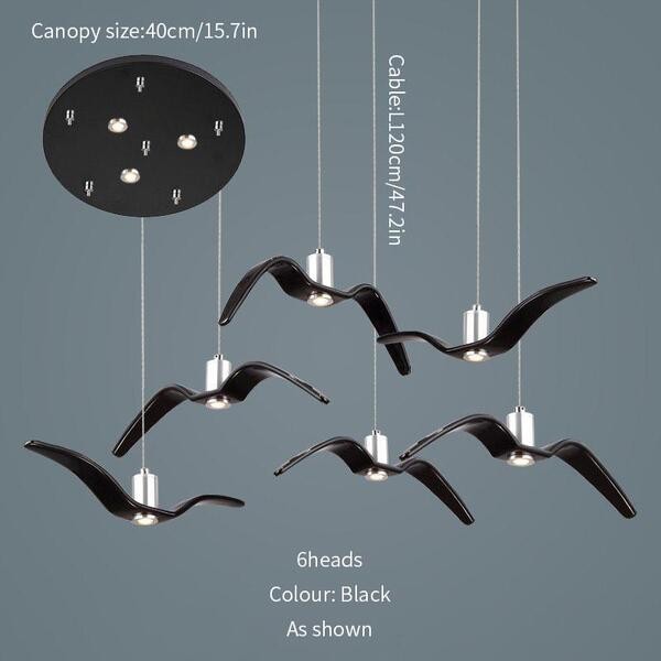 Night Birds Led Hanglamp Dimbaar