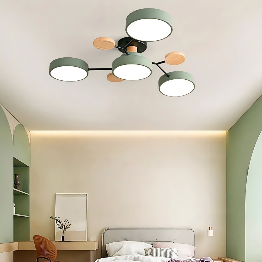 Nordic vertakte schijf LED plafondlamp HL215
