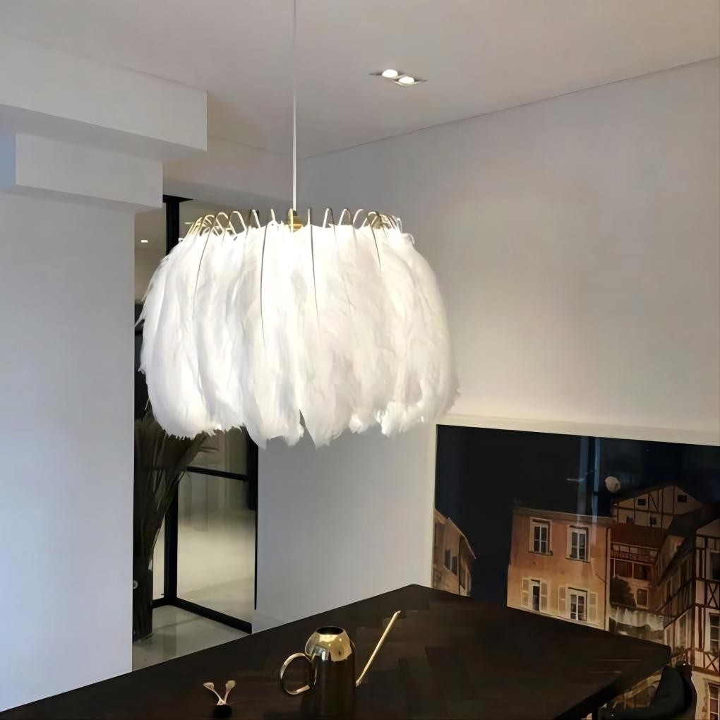 Feather hanglamp