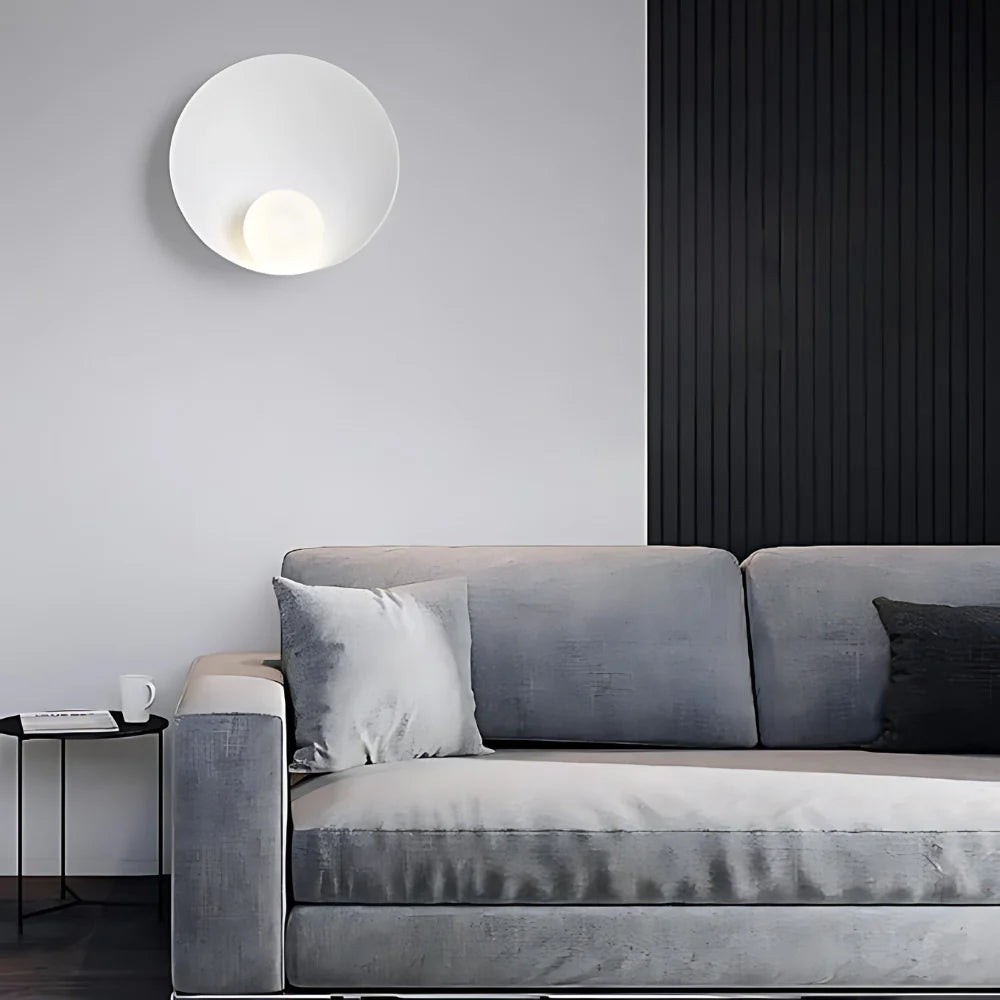 Serenity Moderne Hars Japandi Metalen Wandlamp HL3346