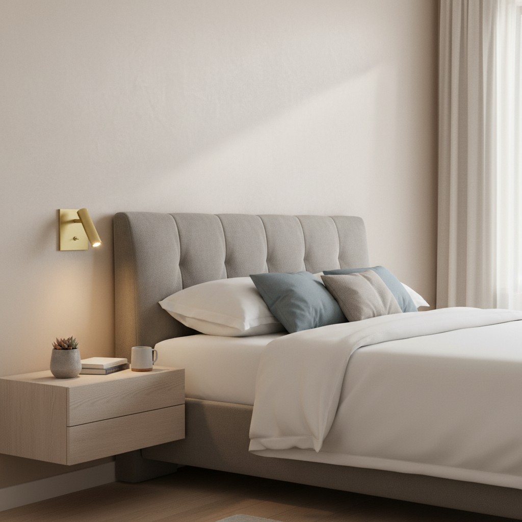 Slimlux Verstelbare LED Wandlamp - Modern Aluminium Frame voor Slaapkamer en Sfeerverlichting HL2504