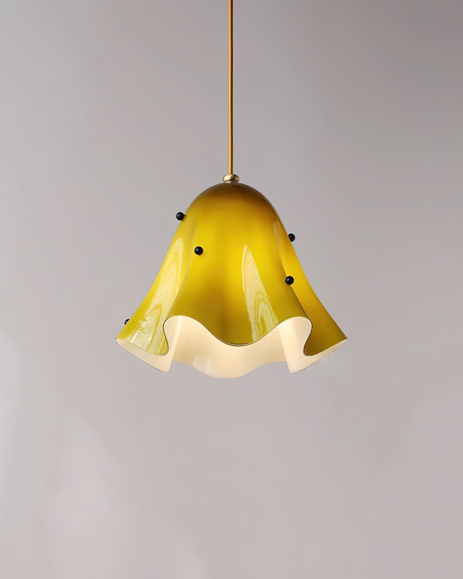 Bellina Artistieke Glazen Hanglamp - Moderne Bloei Geïnspireerde Hangende Plafondlamp HL1641