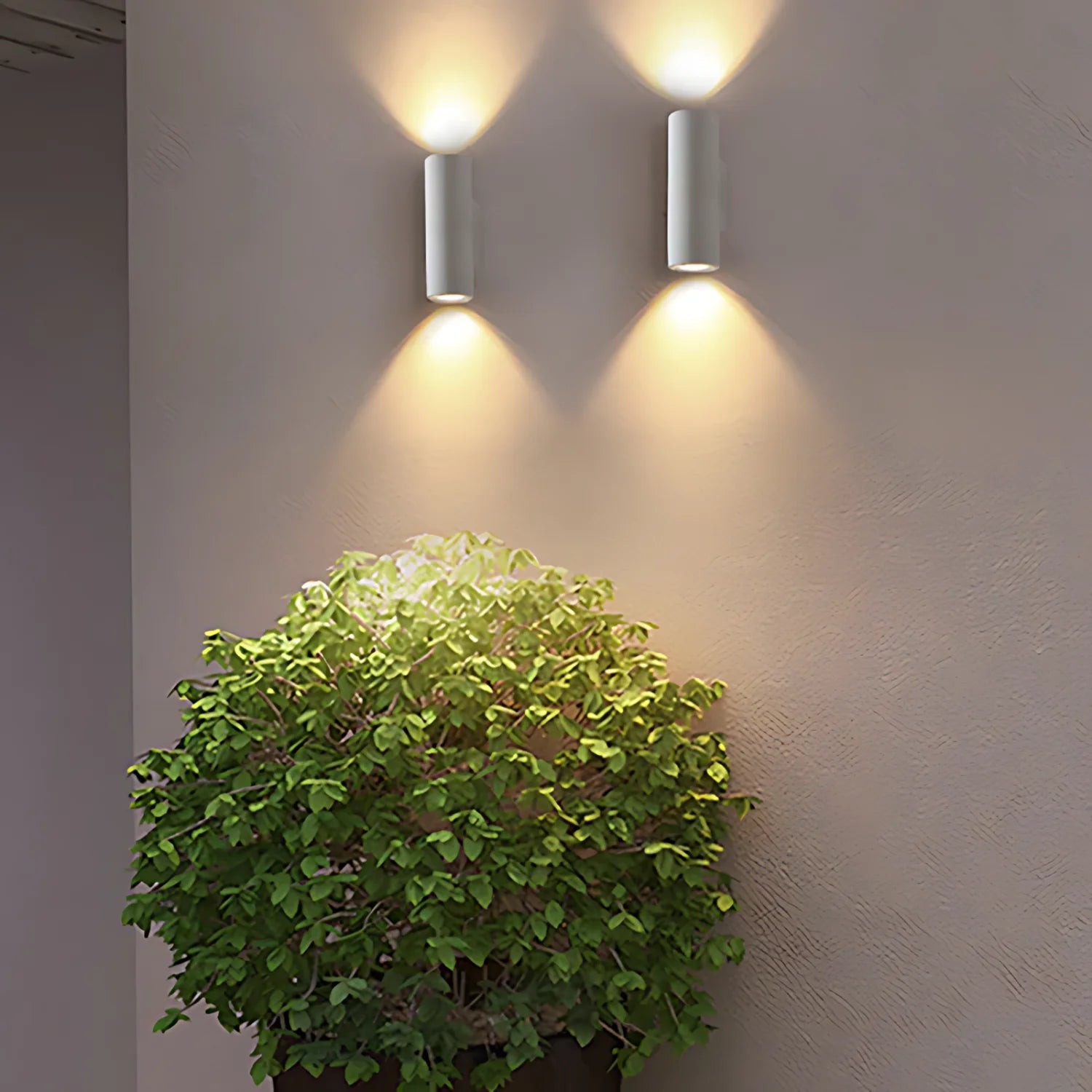Midnight Glow Minimalistische Cement Binnen/Buiten Wandlamp HL3330