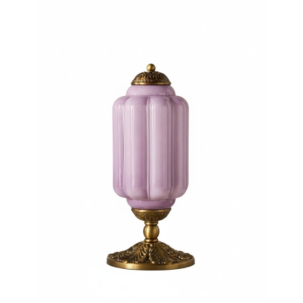 Eloise Vintage Glazen Pompoen Tafellamp HL931