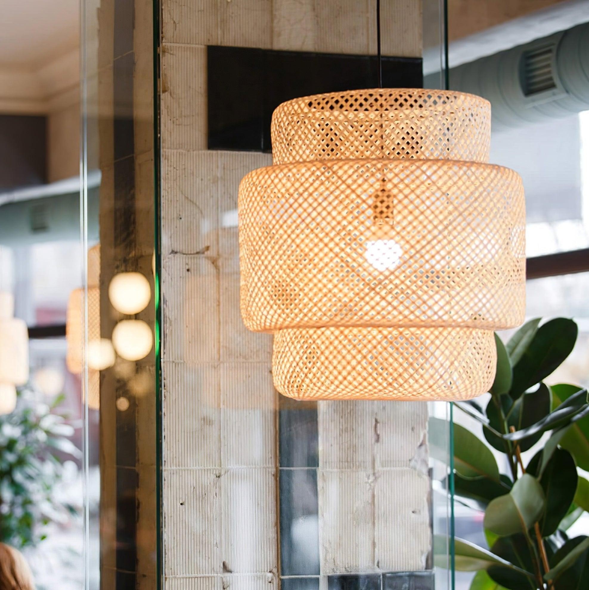 Bamboe hanglamp HL3440