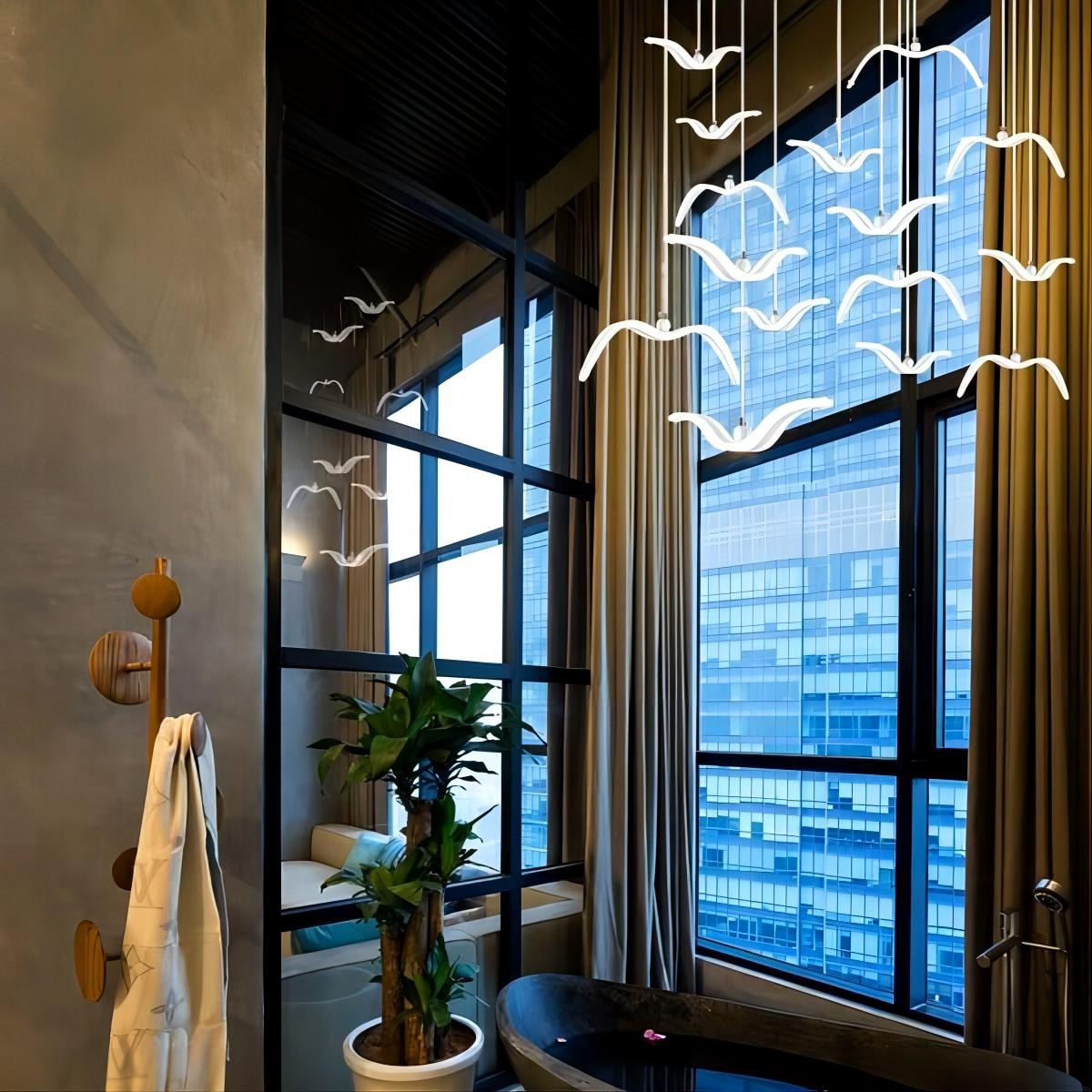 Night Birds Led Hanglamp Dimbaar