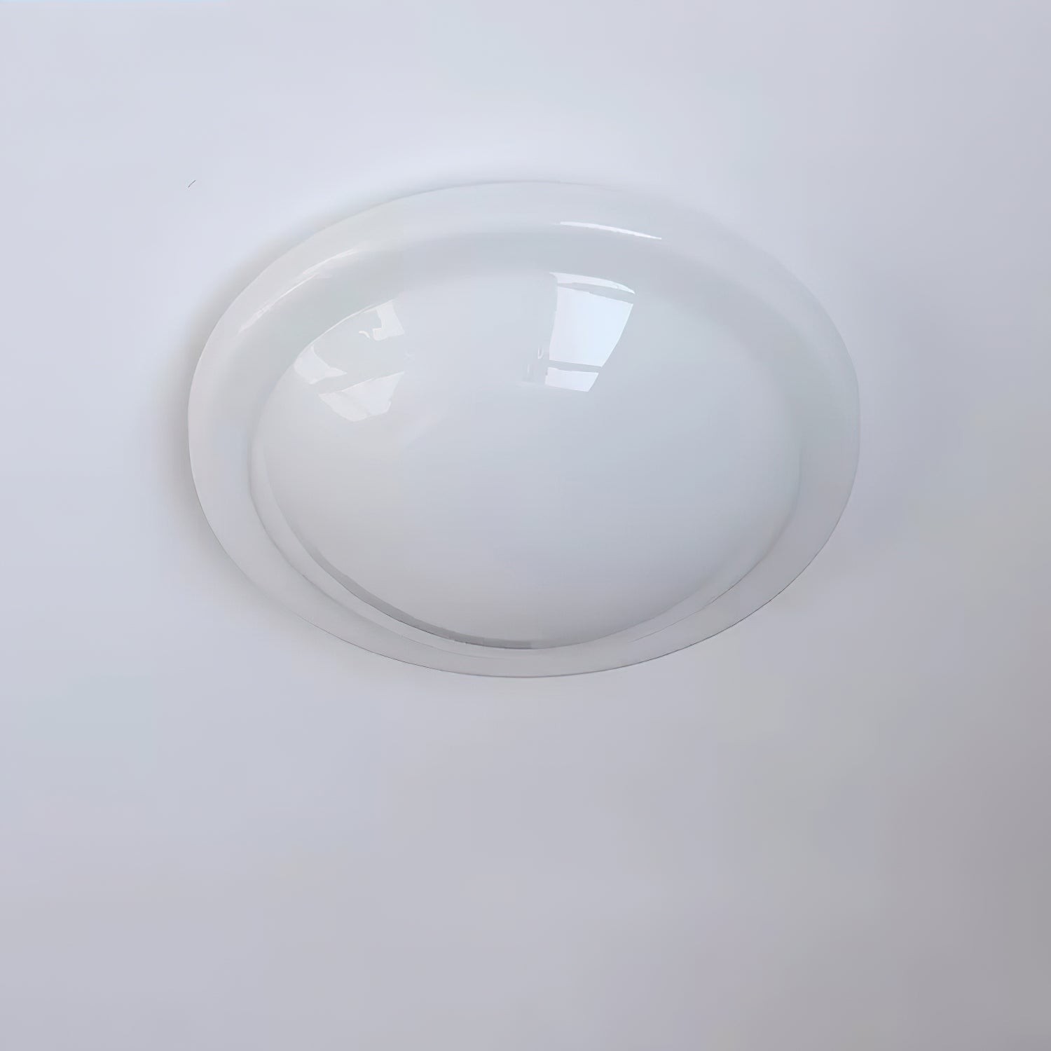 Moderne minimalistische witte glazen led plafondlamp HL416