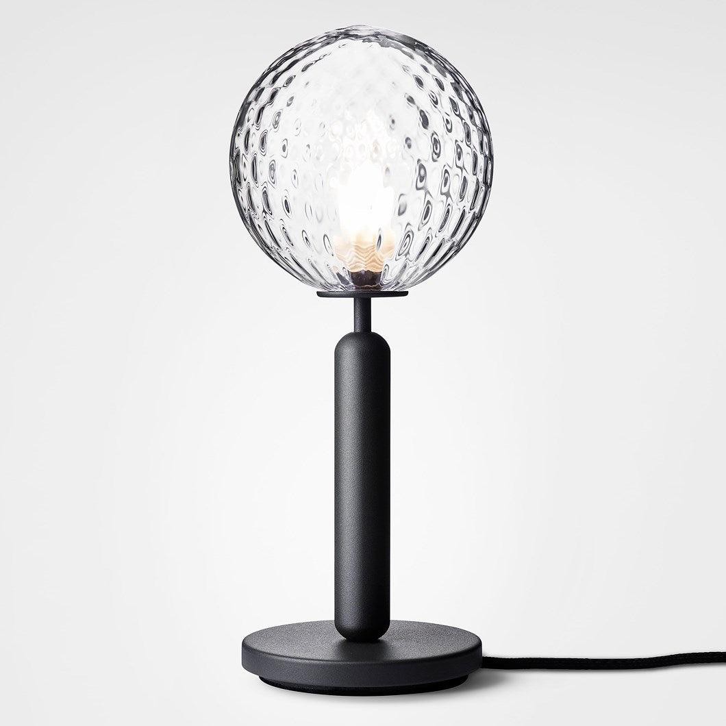 Sferische stijlvolle glazen inductie tafellamp HL711