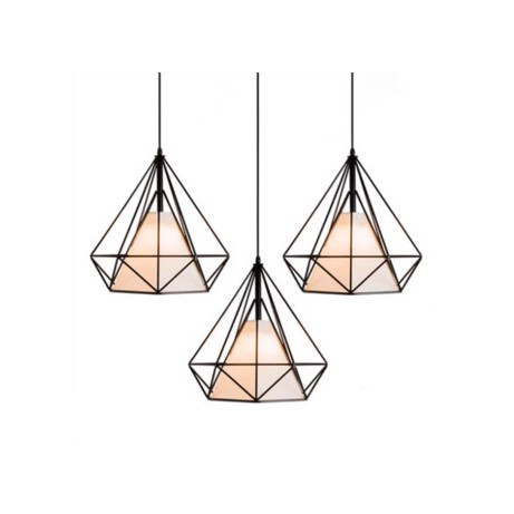 Diamond cage hanglamp