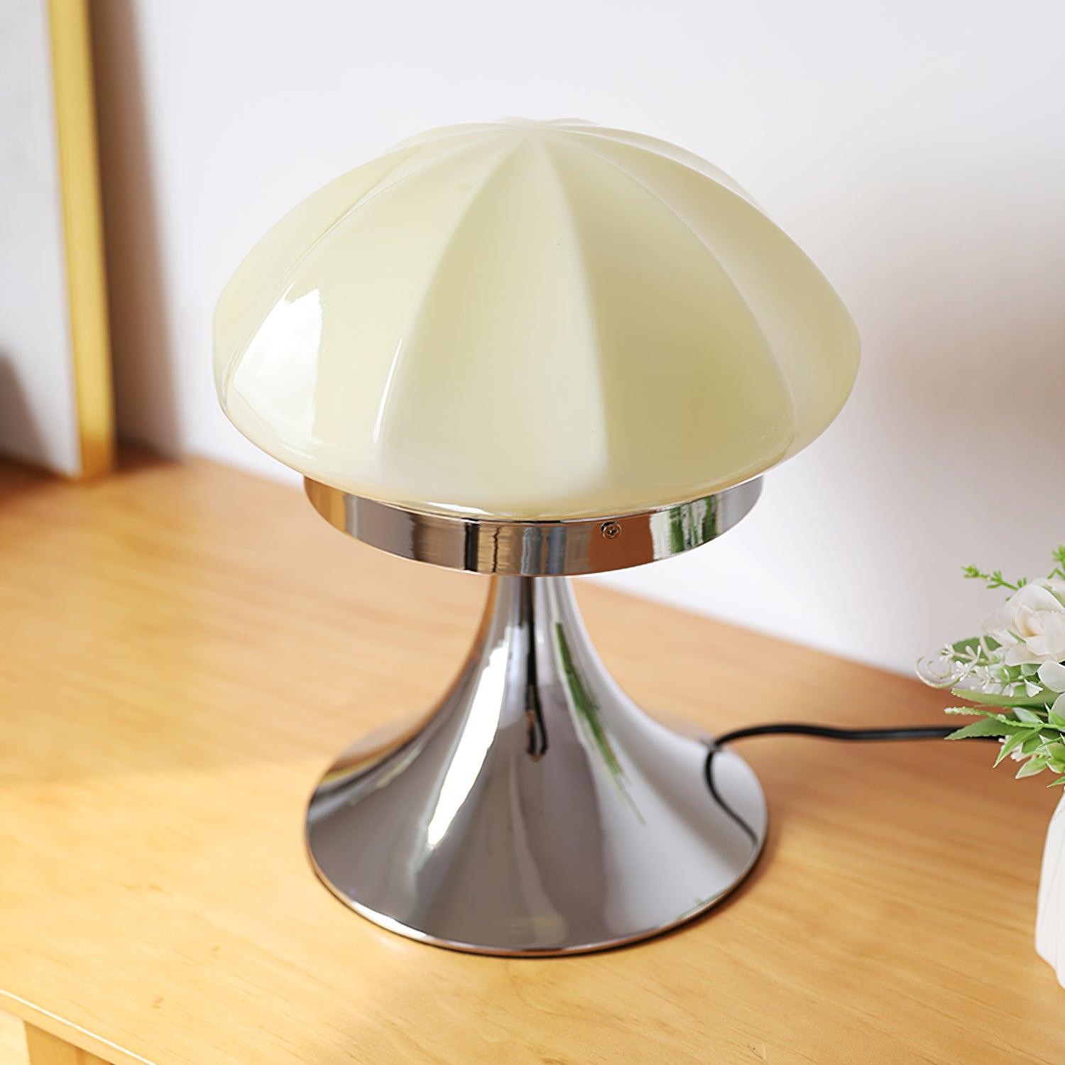 Bauhaus Glazen Tafellamp Voor Slaapkamer HL468