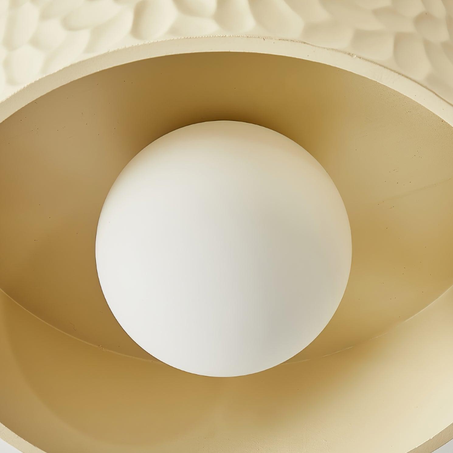 Crèmekleurige creatieve hal plafondlamp HL397