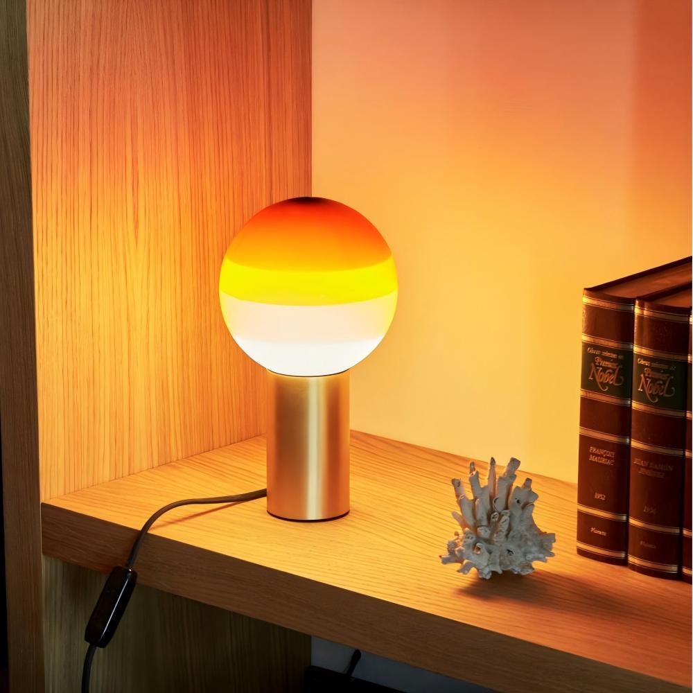 Nordic Creative Gekleurde Glazen Tafellamp HL924