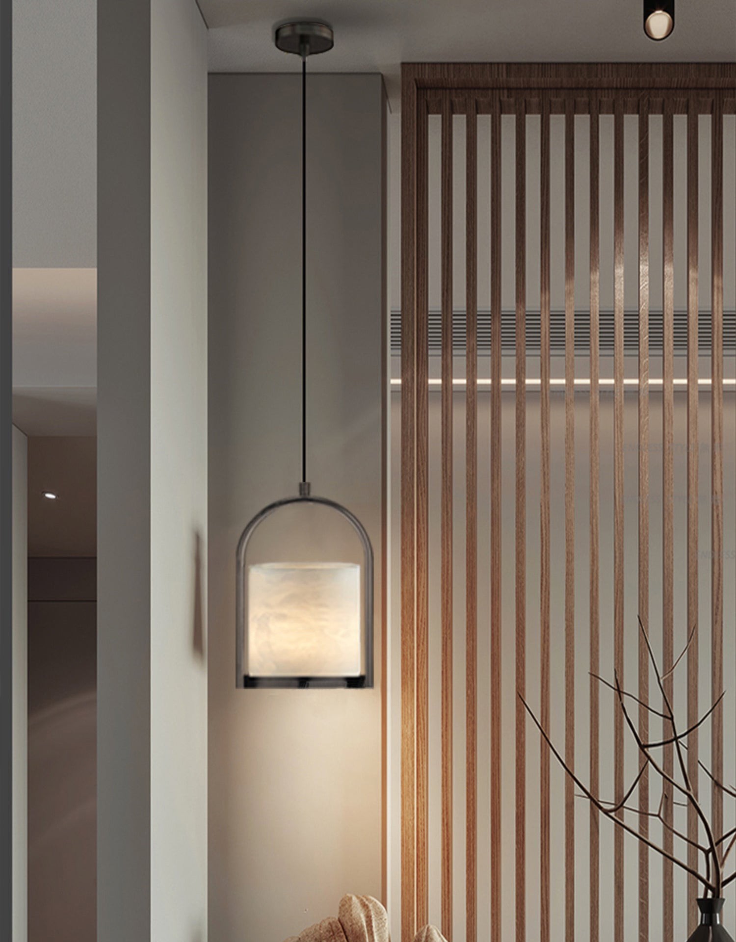 Cortland Alabaster hanglamp HL2987