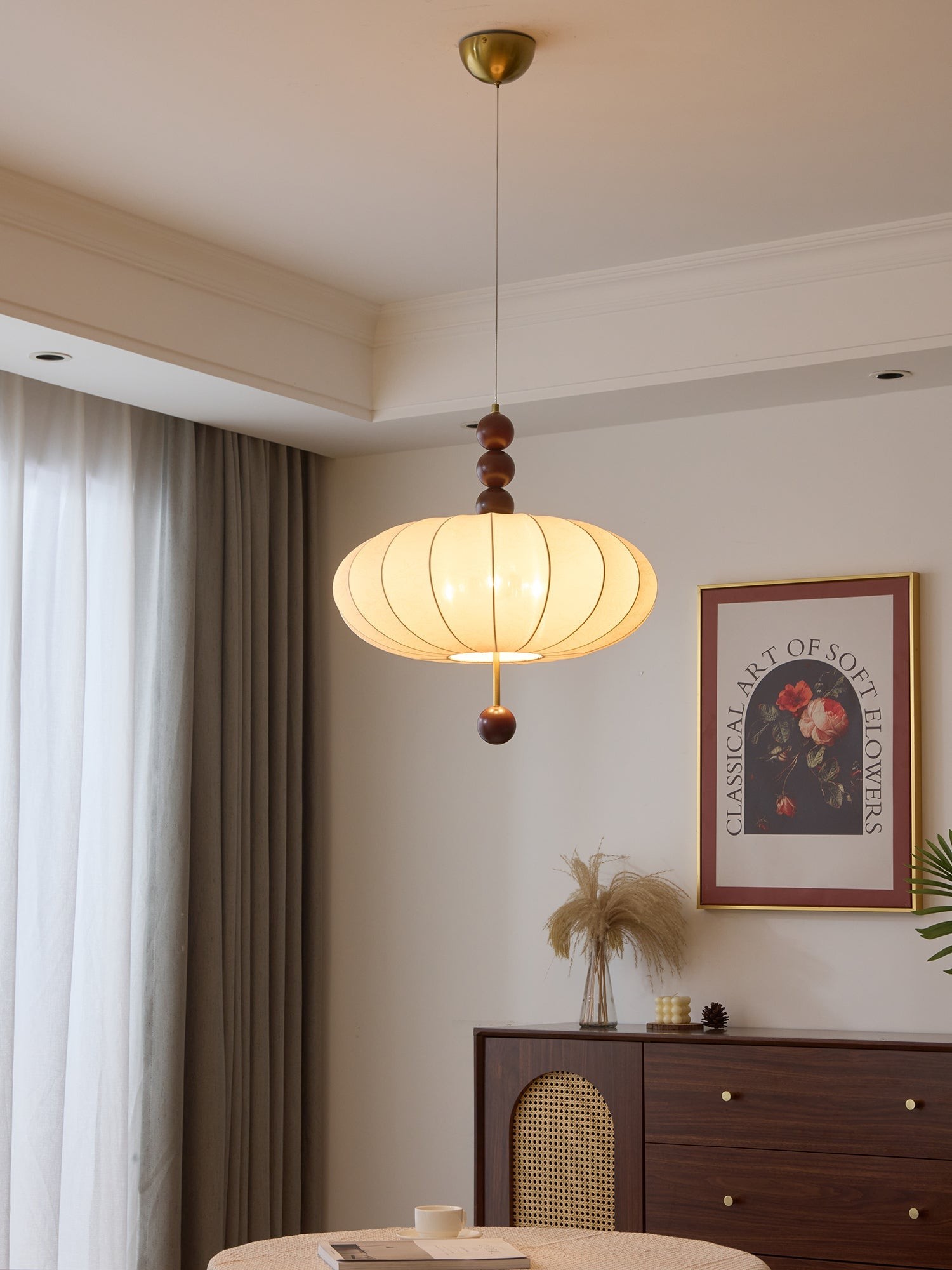 Adelaide stoffen hanglamp HL2903