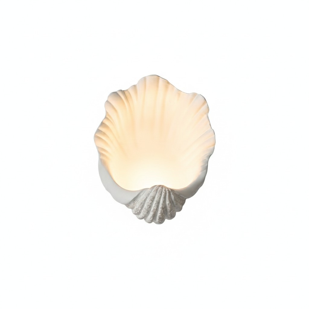 Selka Scallop Nordic Resin Wandlamp HL3521