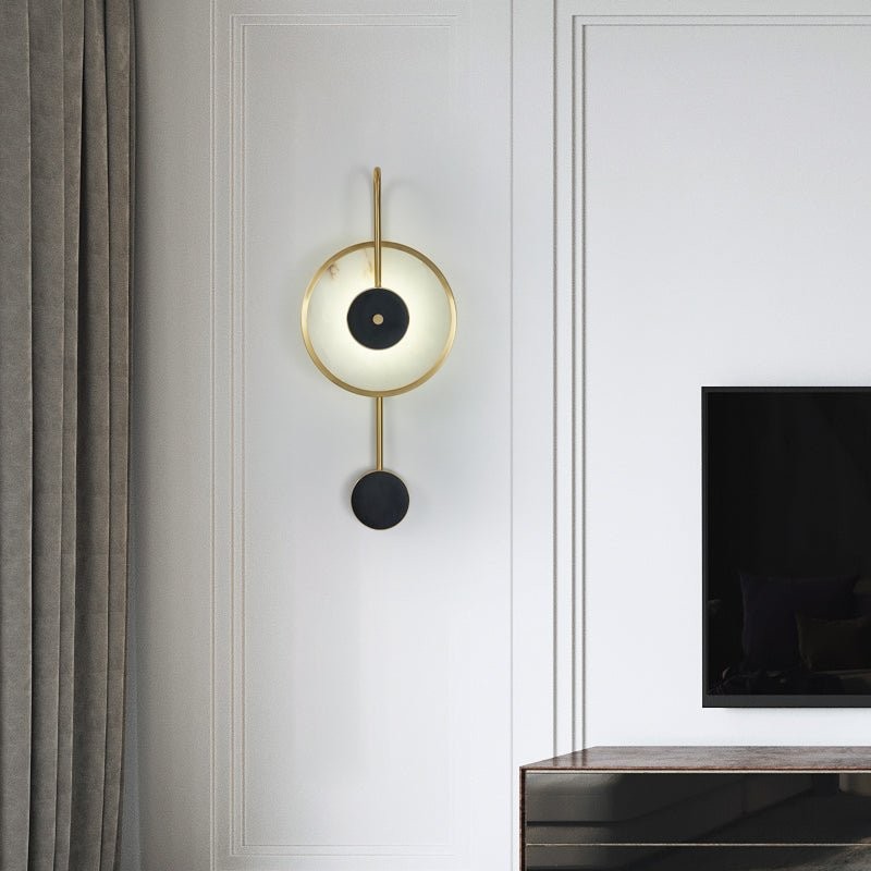 Creatieve schijf metalen wandlamp HL561