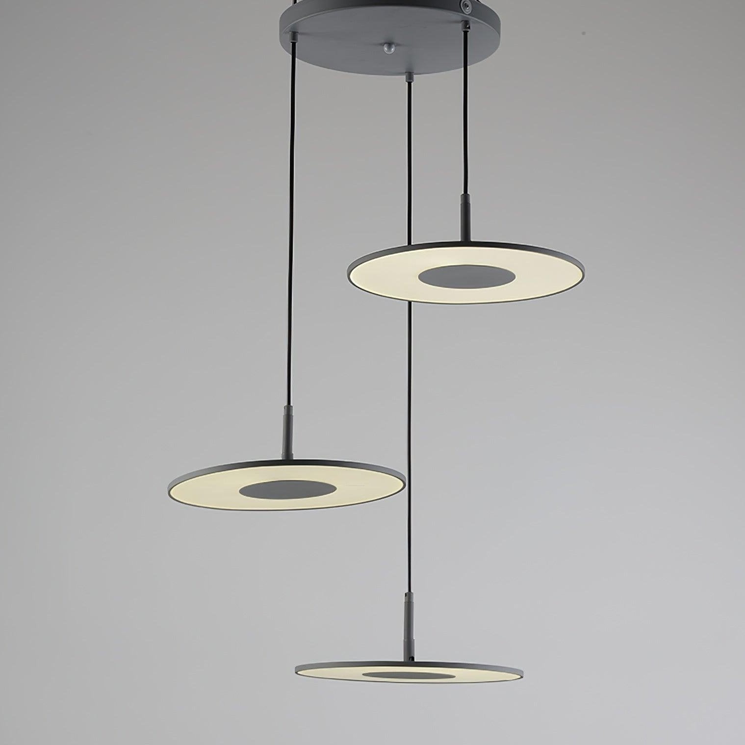 Ronde schijf hanglamp HL492