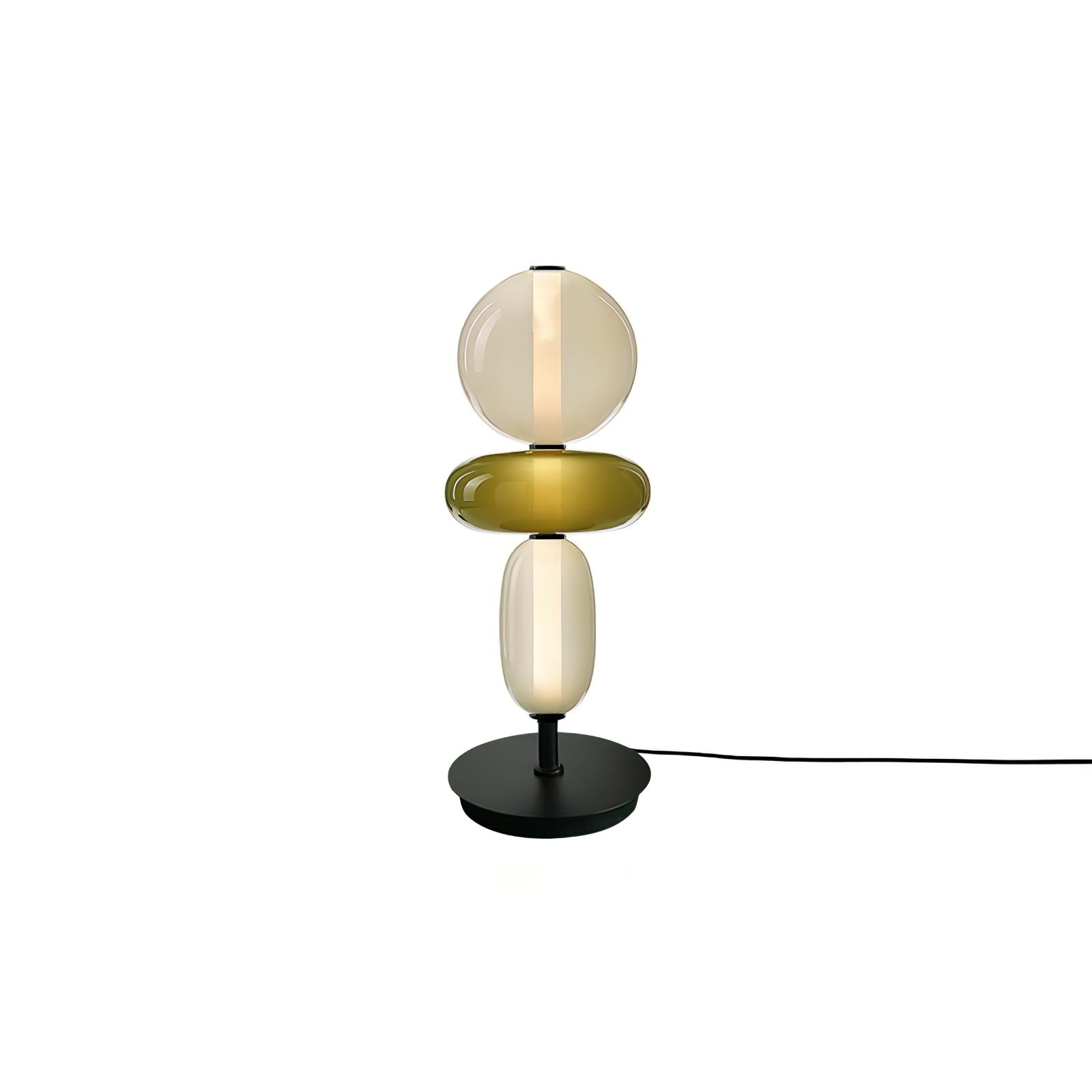 Nordic Minimalistische Creatieve Luxe Kalebas Glazen Tafellamp HL408