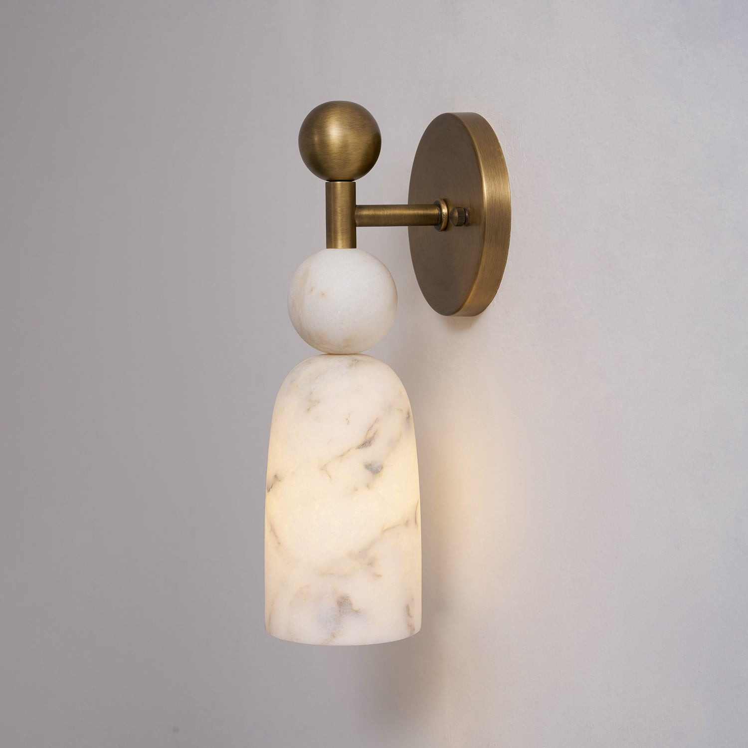 Flume Alabaster wandlamp HL3318