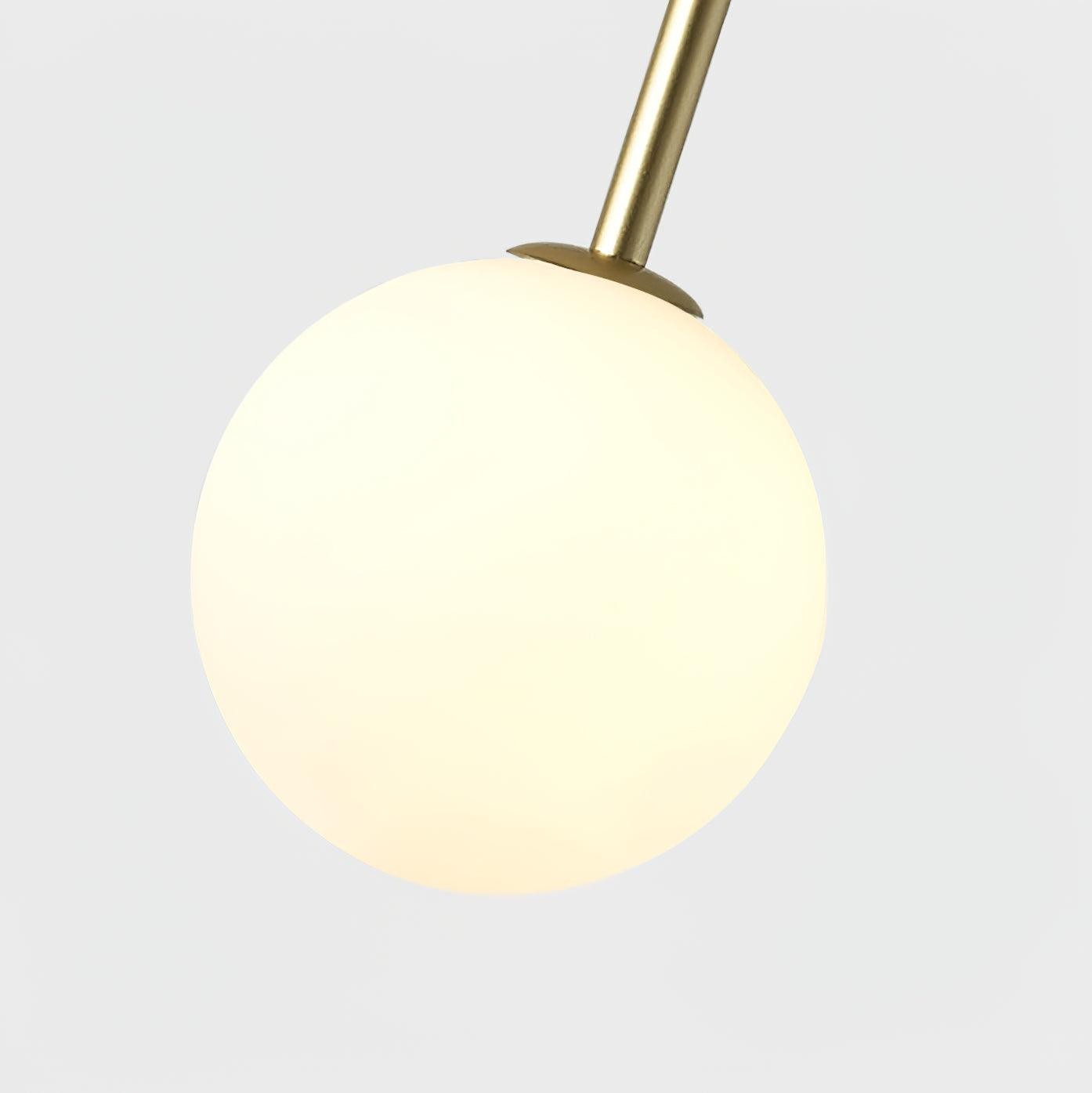 Creatieve dubbele glazen hanglamp HL365