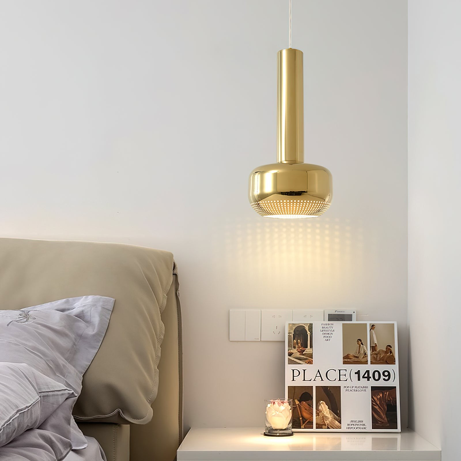 Honingraat Metalen Hanglamp HL549