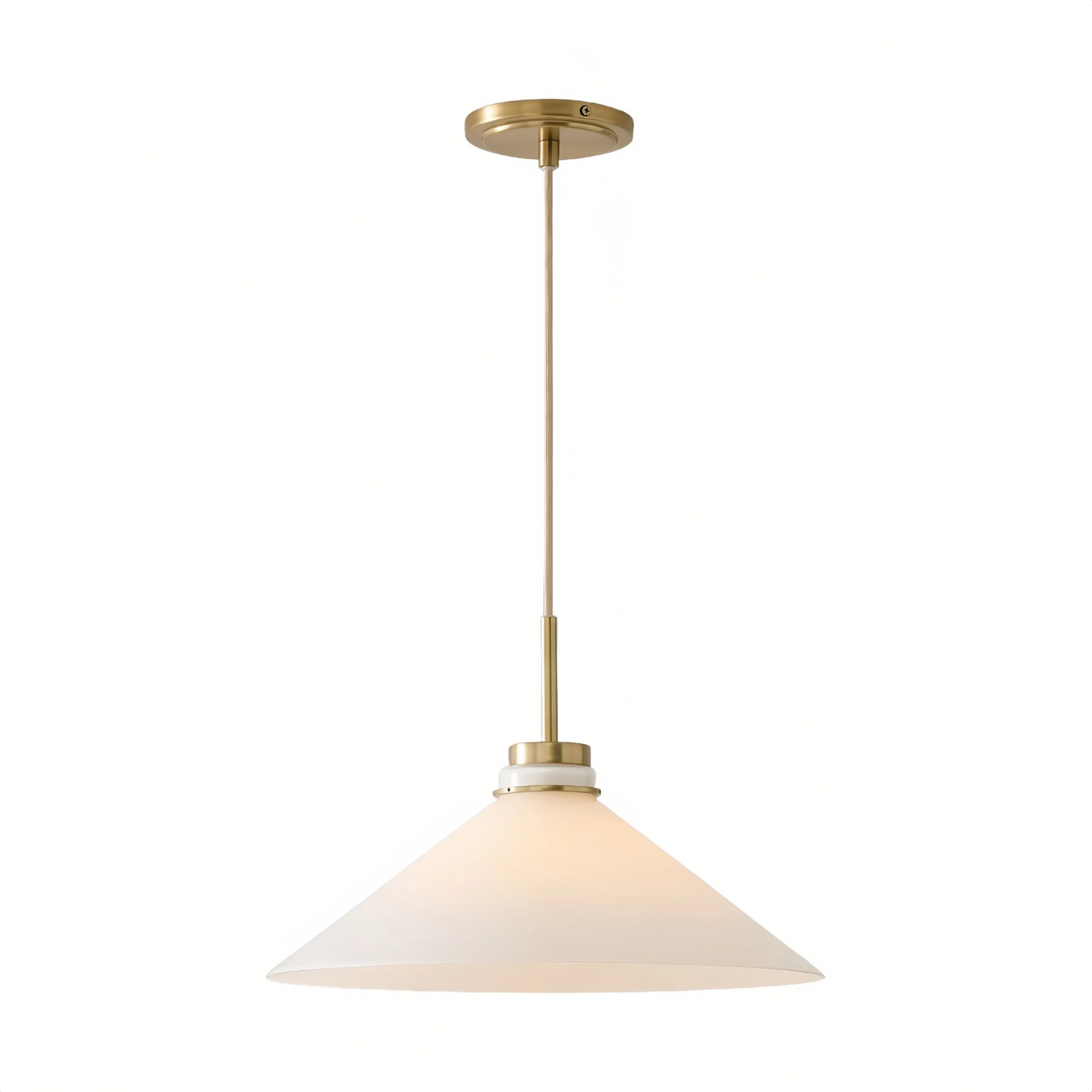 Aurenza Moderne Boerderij Hanglamp - Verstelbare Kap voor Warme Sfeer HL1647