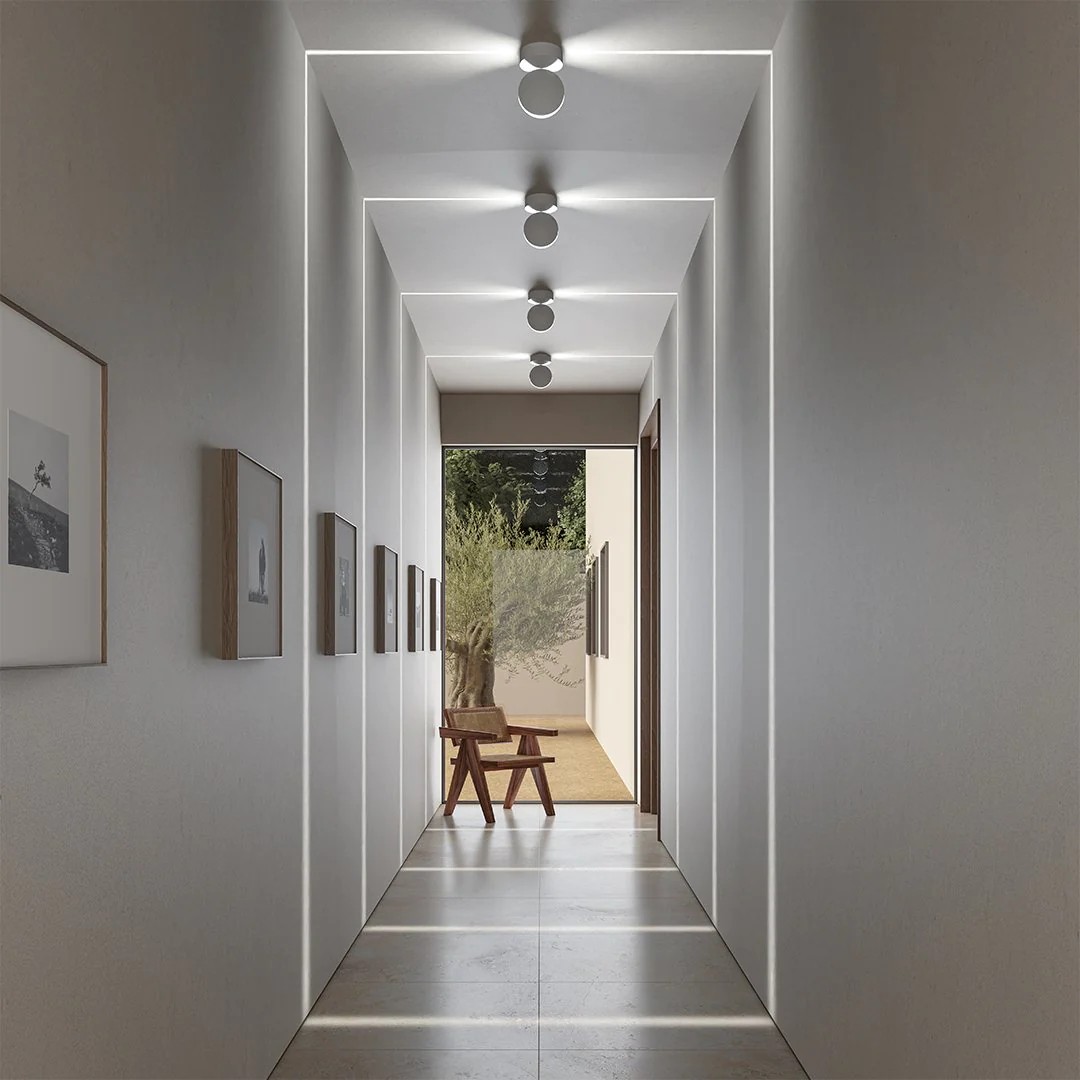 Moderne stralen lineaire lichtschaduw Spotlight HL209