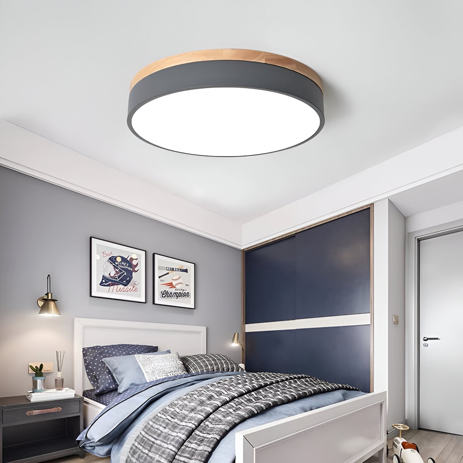 Nordic LED ronde plafondlamp van acryl, minimalistisch design HL1289