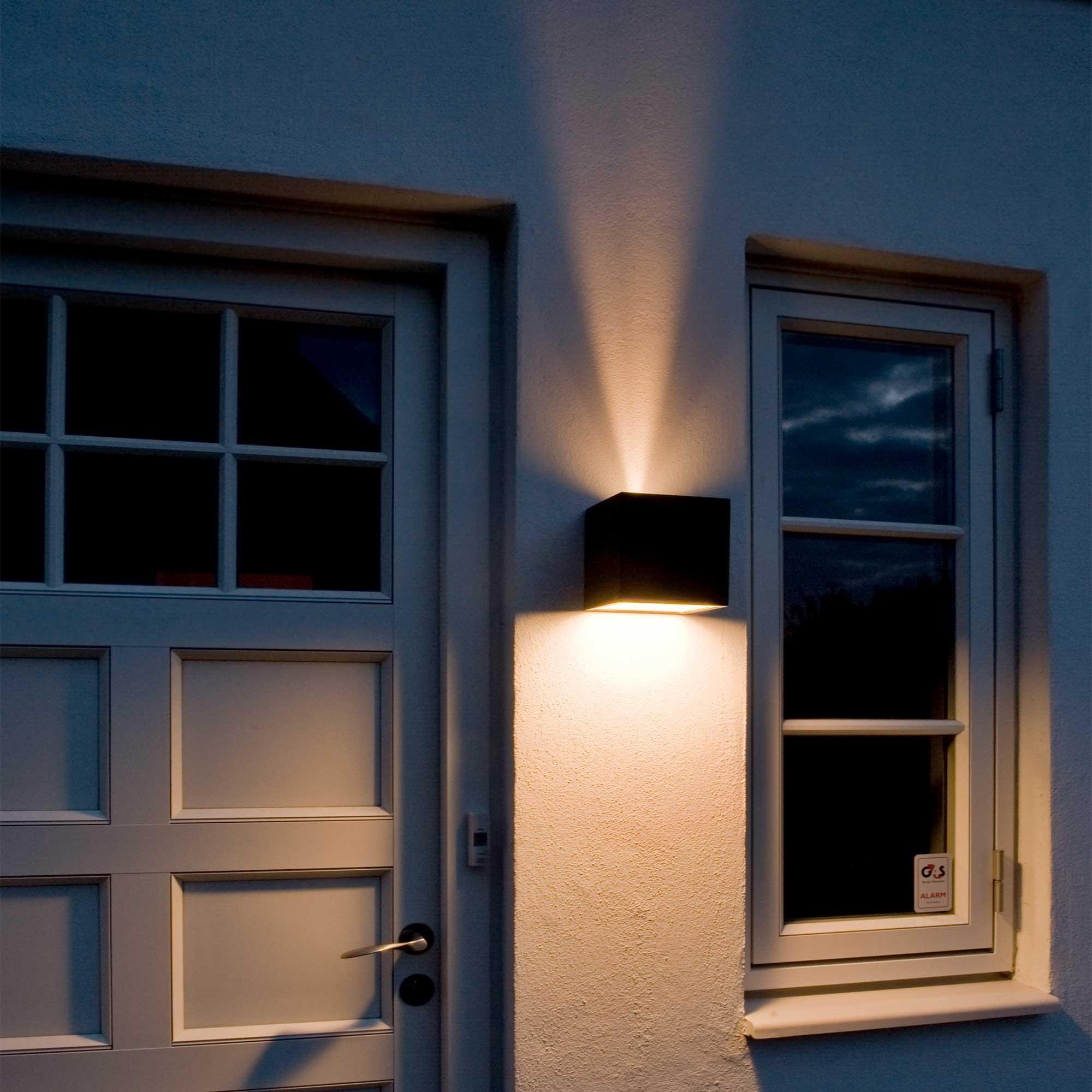 Moderne Cube LED Wandlamp Aluminium Voor Slaapkamer Huis Garage