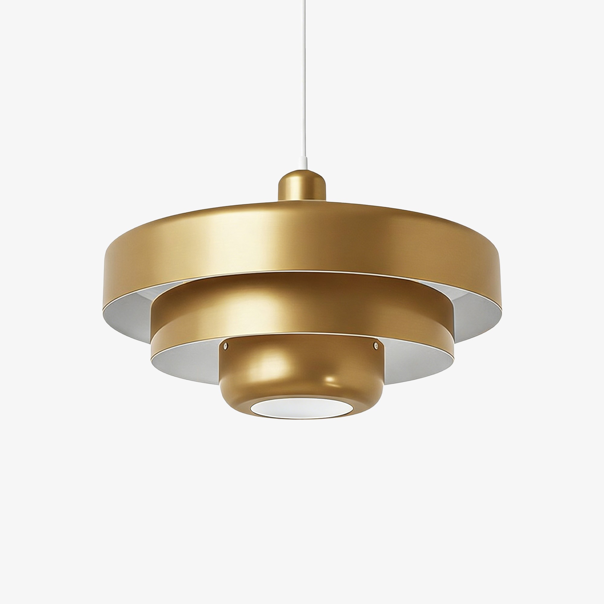 Macaron Disc Hanglamp - Scandinavische Meerlaagse Hanglamp van Metaal voor de Keuken HL179