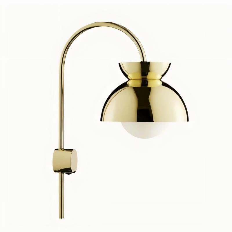 Aurelia wandlamp met gelaagd koepelontwerp in modern metaal voor slaapkamer of hal HL1976