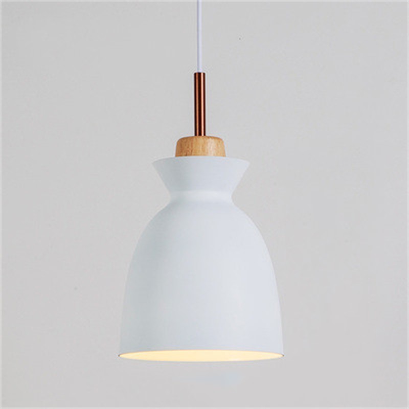 Scandinavische MULTI Metaal Hout Macaroon Hanglamp voor Keuken HL88
