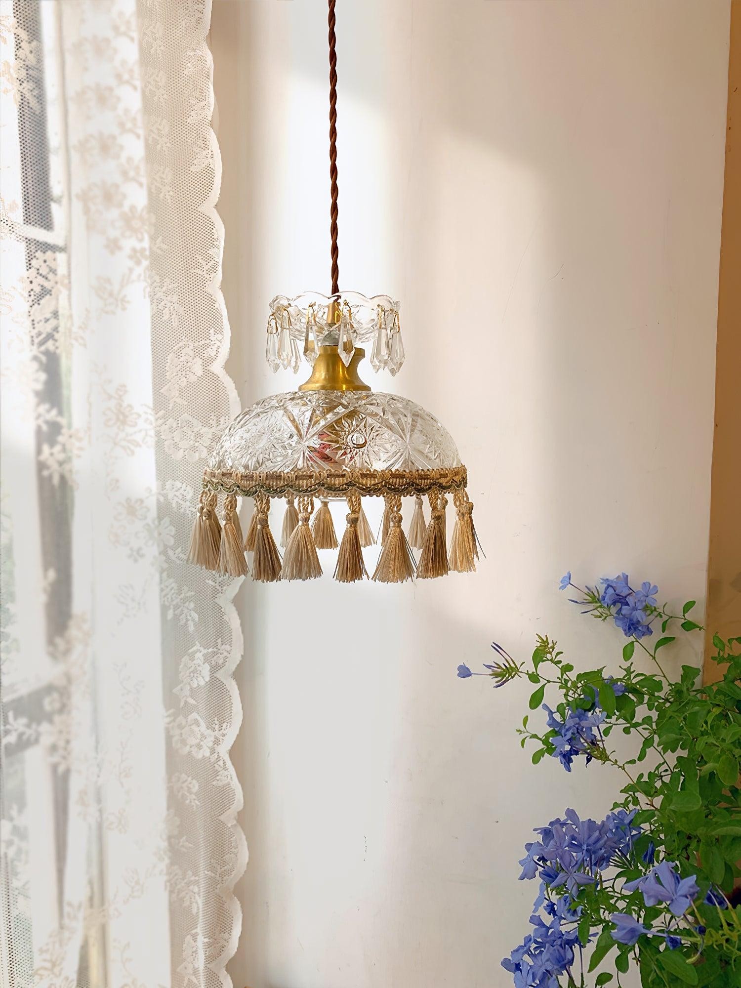 Komvormige kwast hanglamp HL388