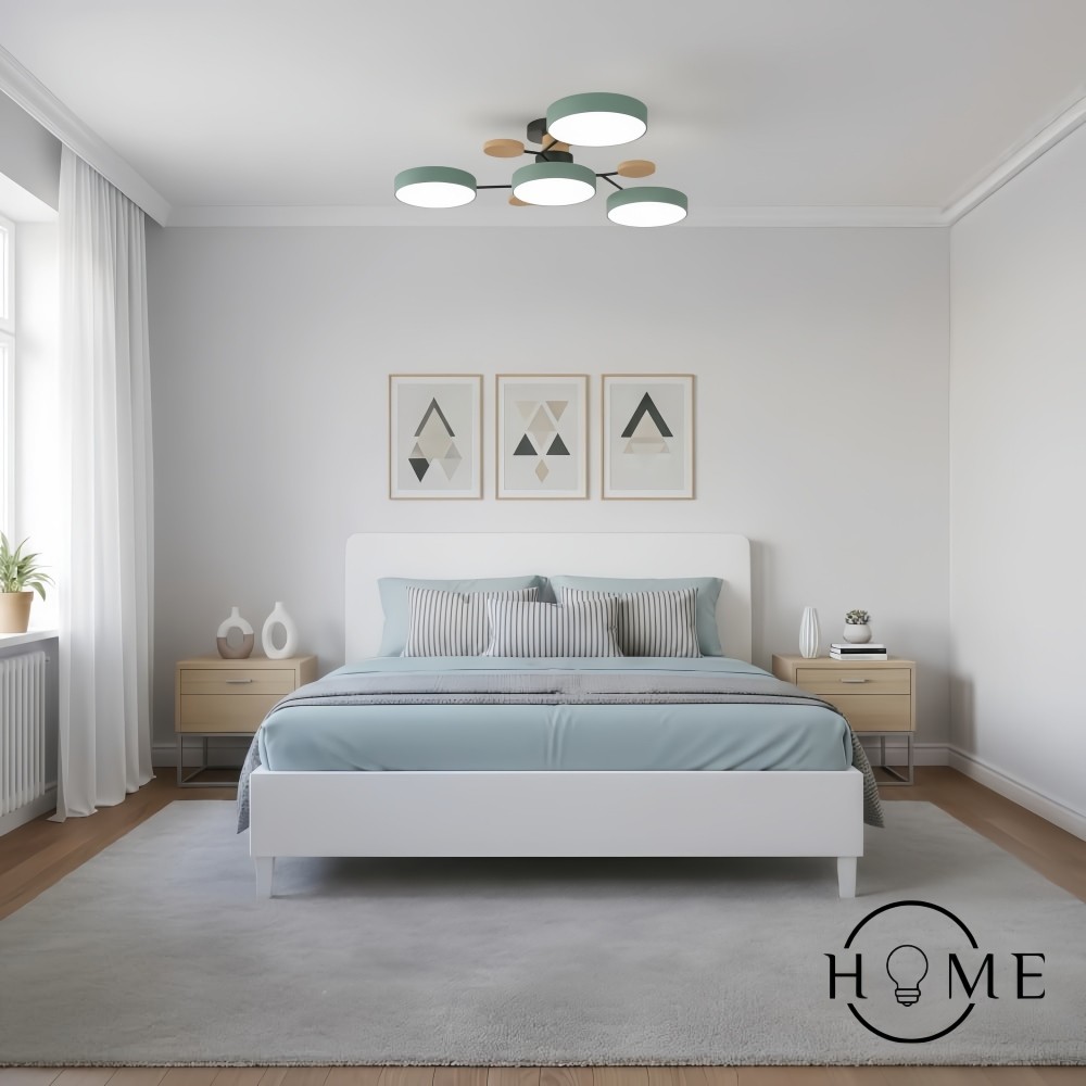 Nordic vertakte schijf LED plafondlamp HL215