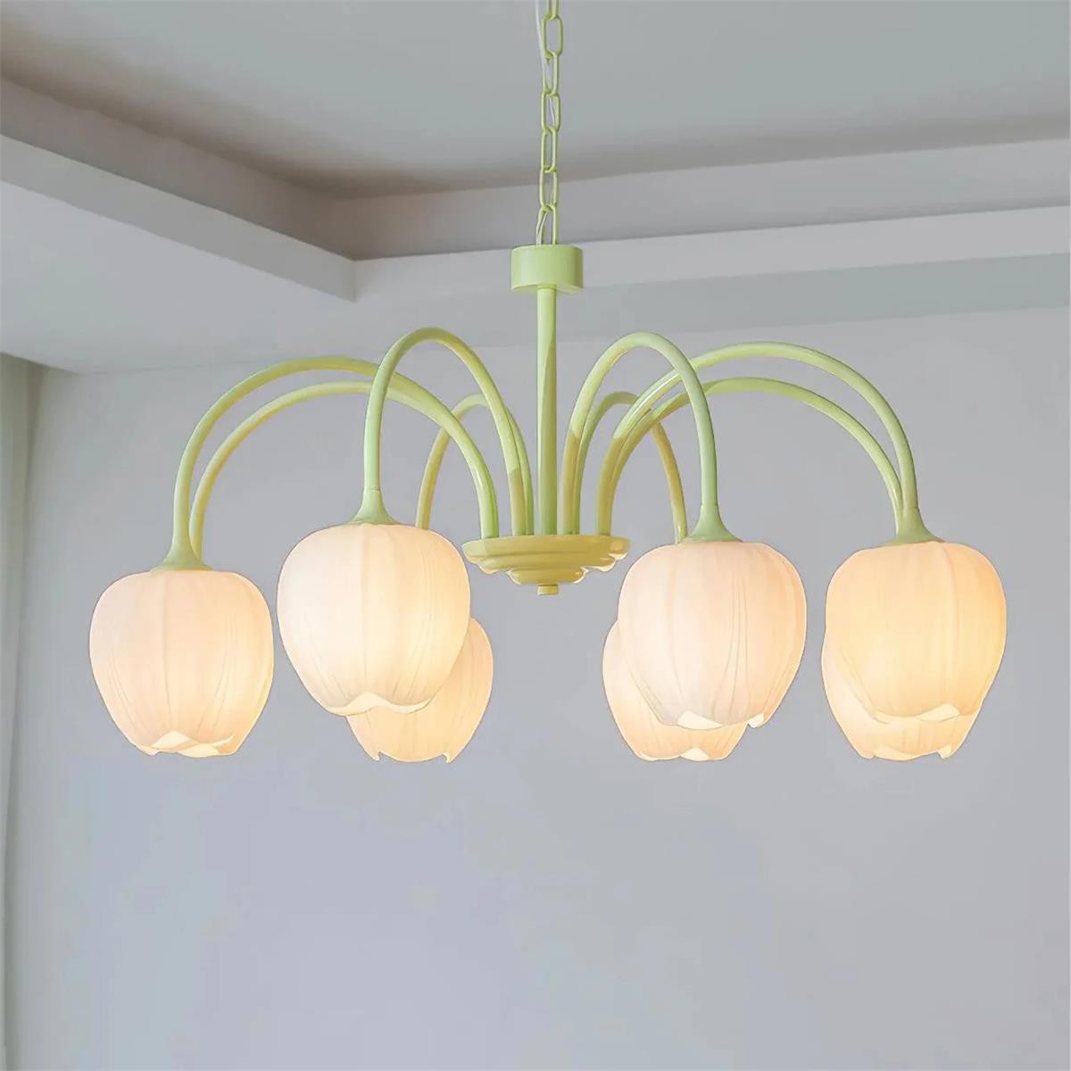Tulp Matcha Kroonluchter HL2917