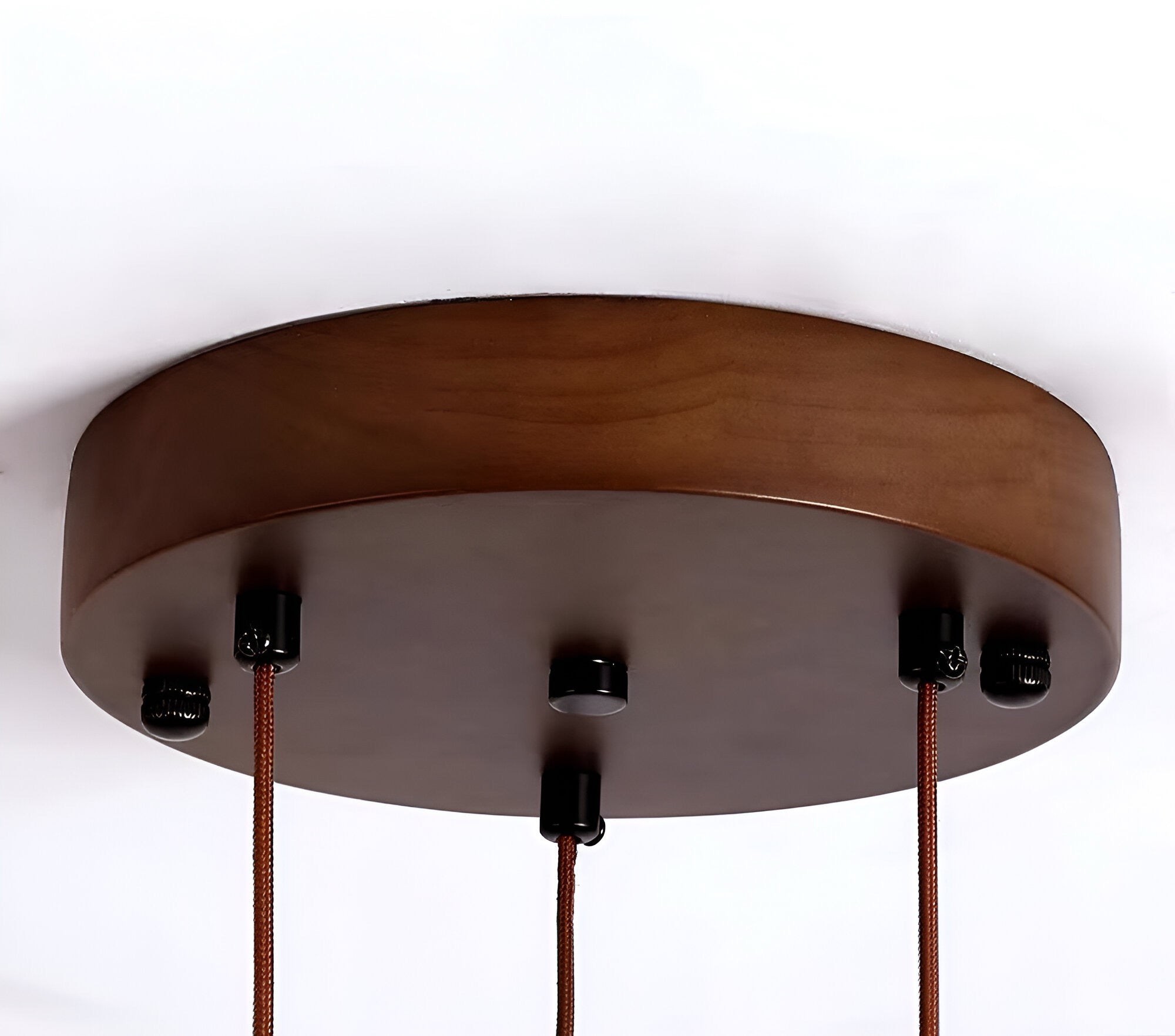 Eenvoudige ronde travertijn hanglamp HL974