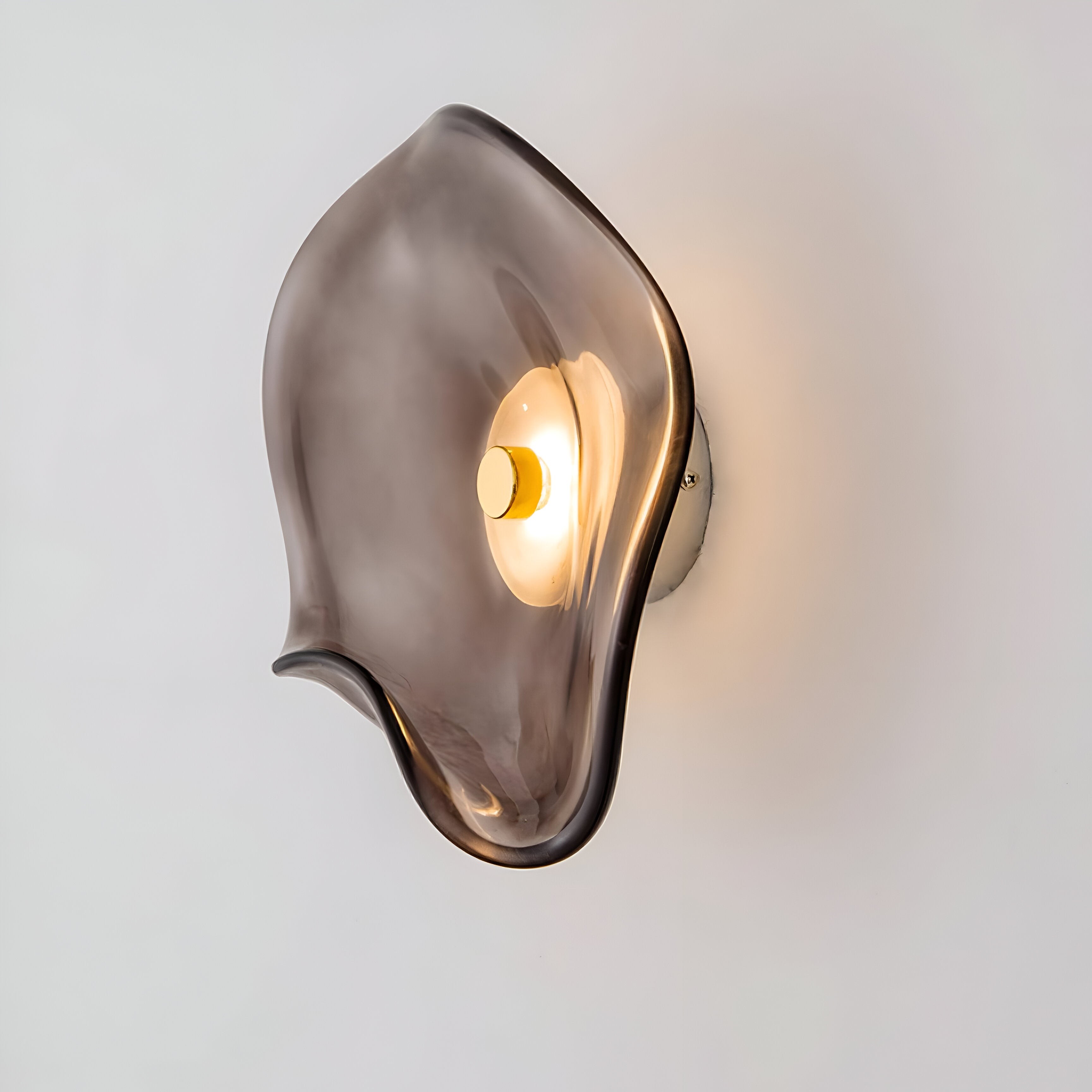Nordic gebogen glazen Japanse stijl glazen stenen LED wandlamp HL1294