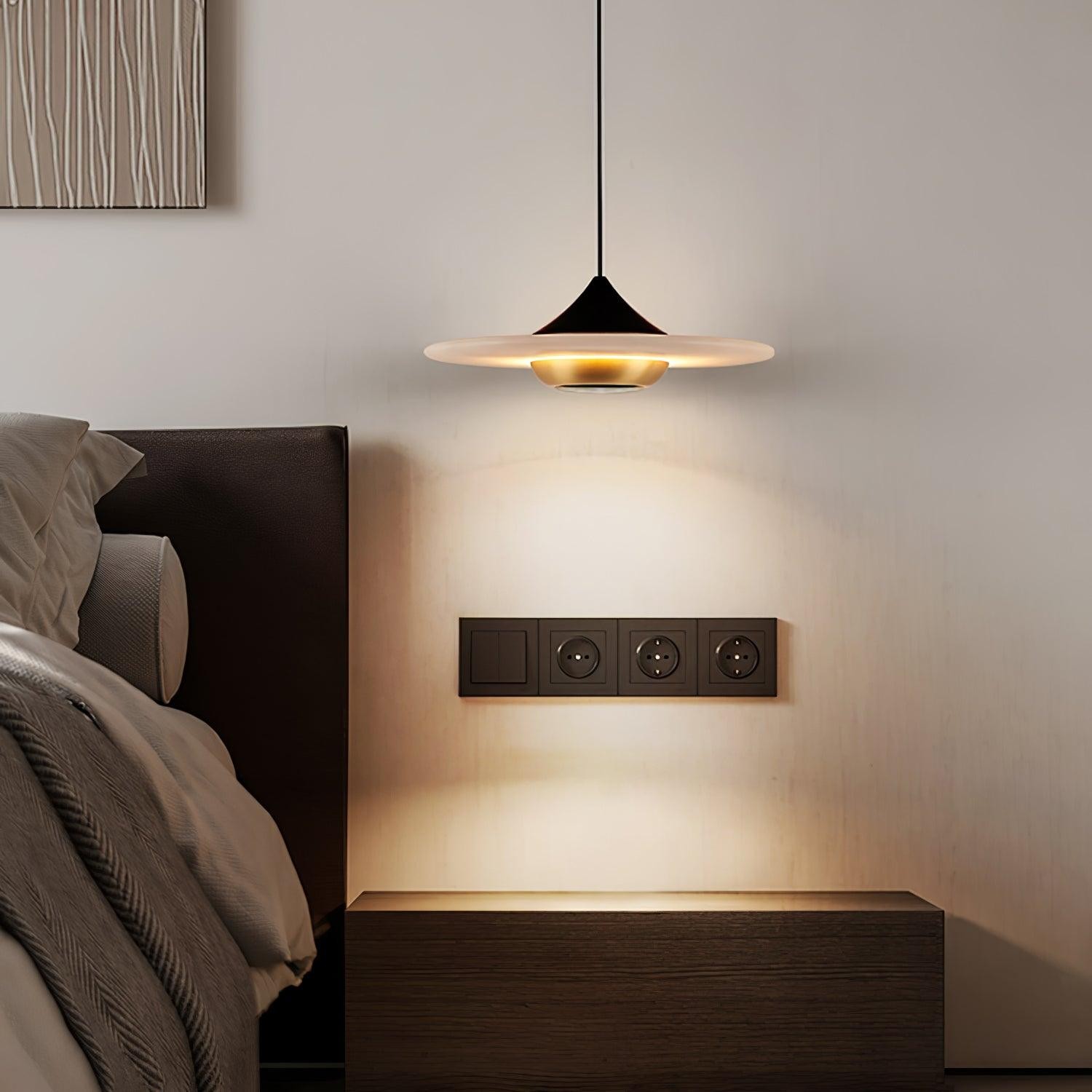 Vliegende Schotel Marmeren Hanglamp HL426