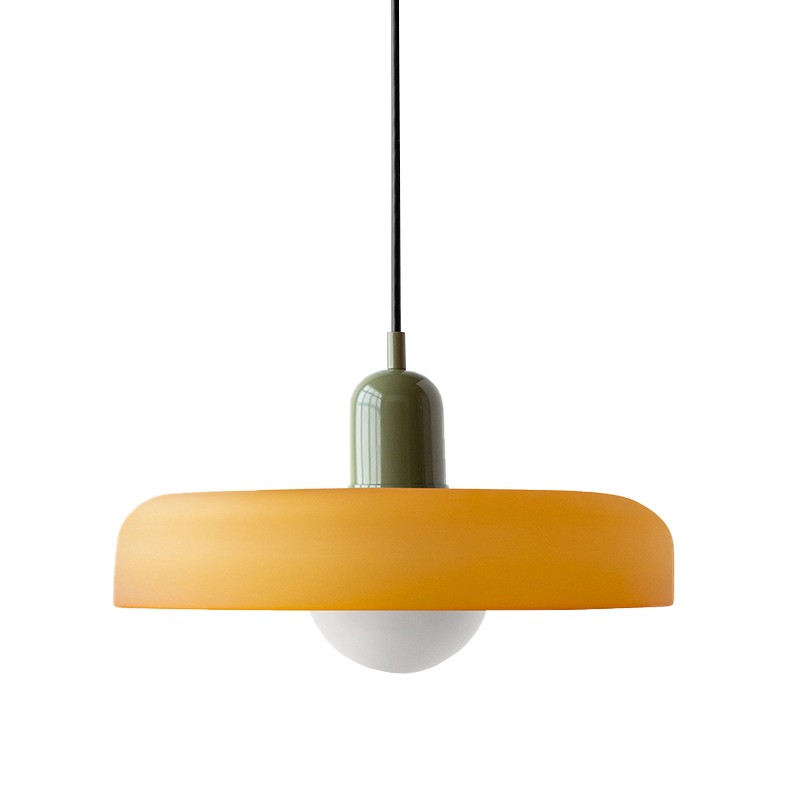 Kalo Disc Kleurrijke Hanglamp - Moderne Glazen Hanglamp voor de Eetkamer HL2447