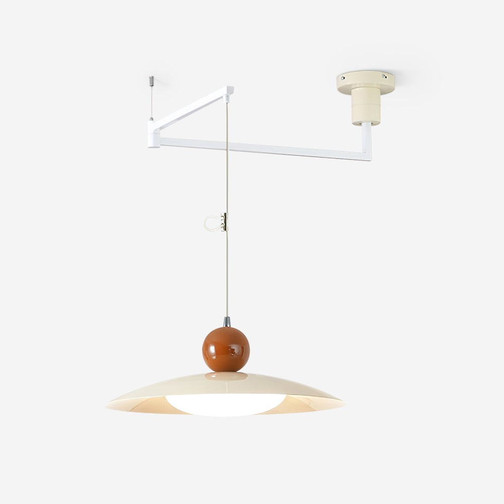 Nordic Flying Saucer Swing Arm Beweegbare Hanglamp HL789