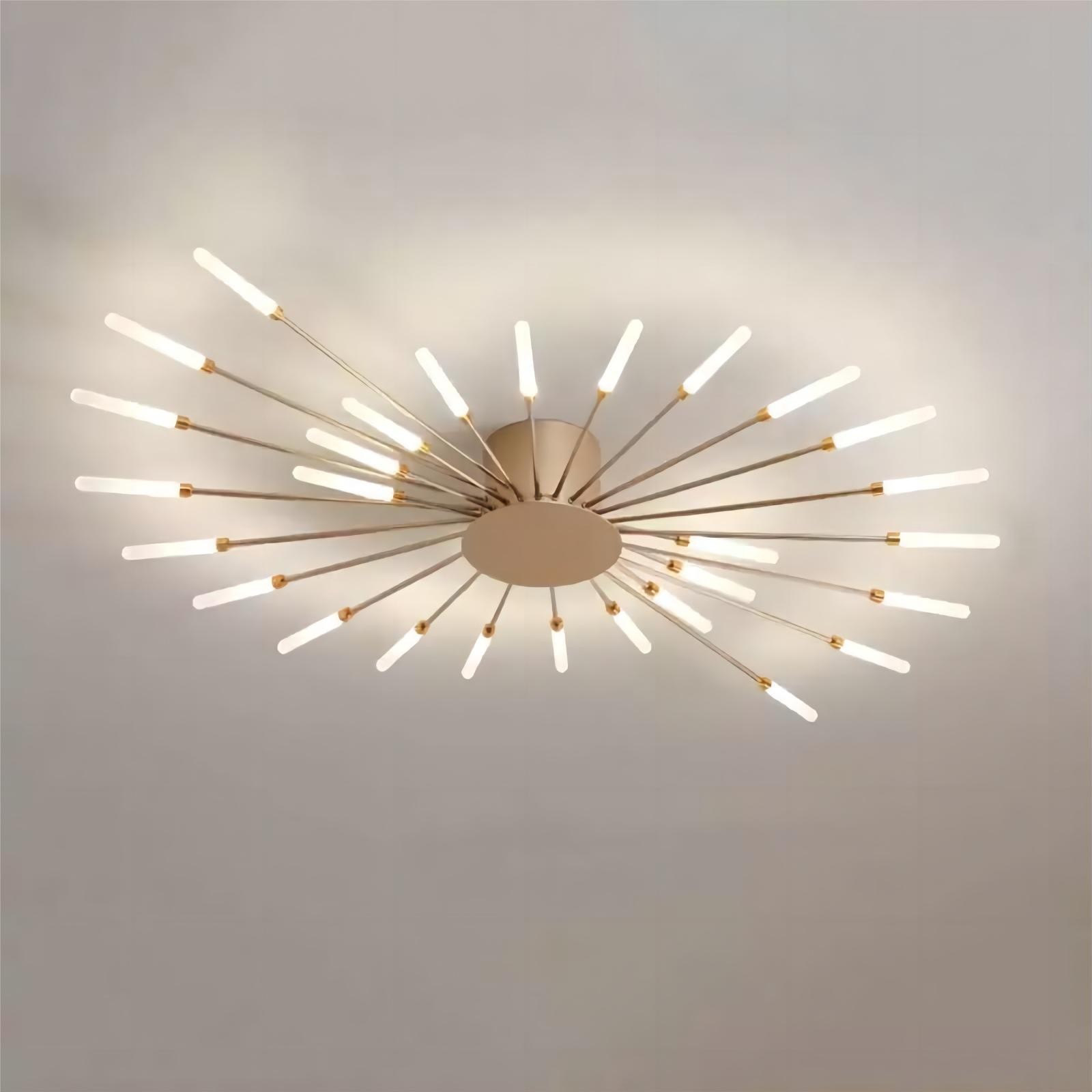Moderne Spoetnik vuurwerk LED vertakkingsplafondlamp HL108