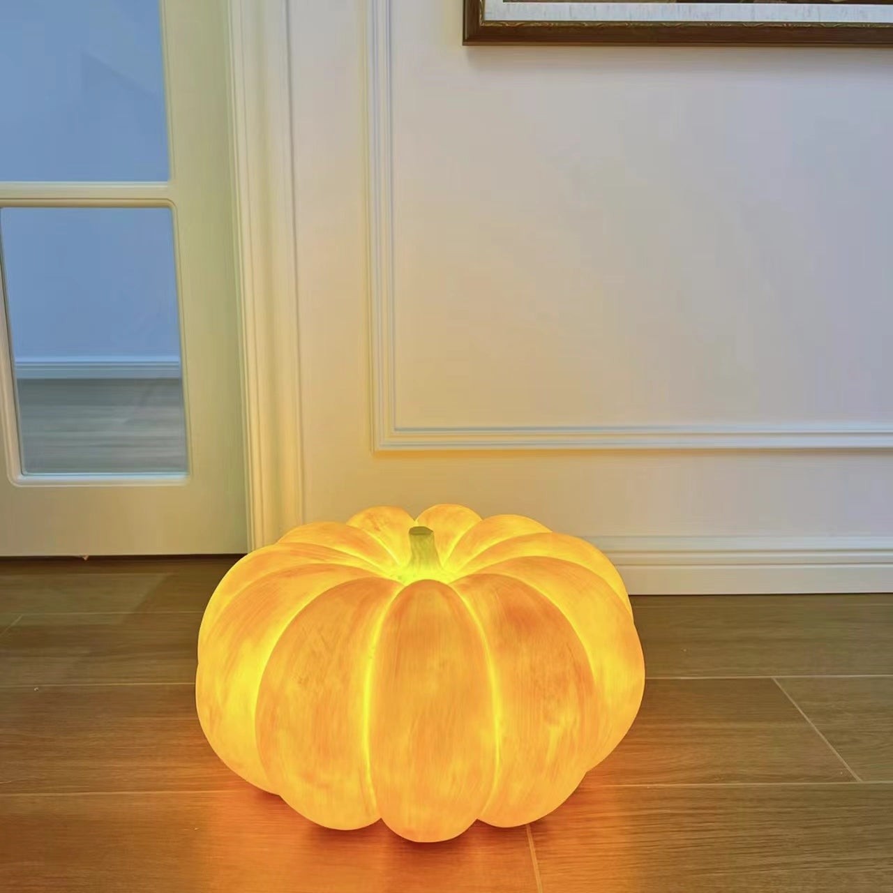 Pompoen Draagbare Tafellamp Voor Halloween Decoraties Buiten HL86