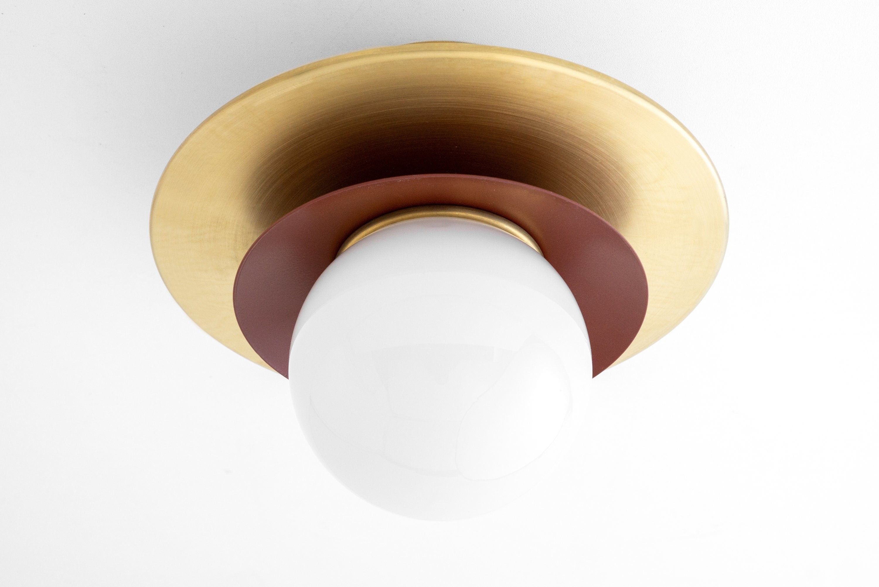 Artivo gelaagde moderne plafondlamp van messing - Stijlvolle woondecoratie HL1765