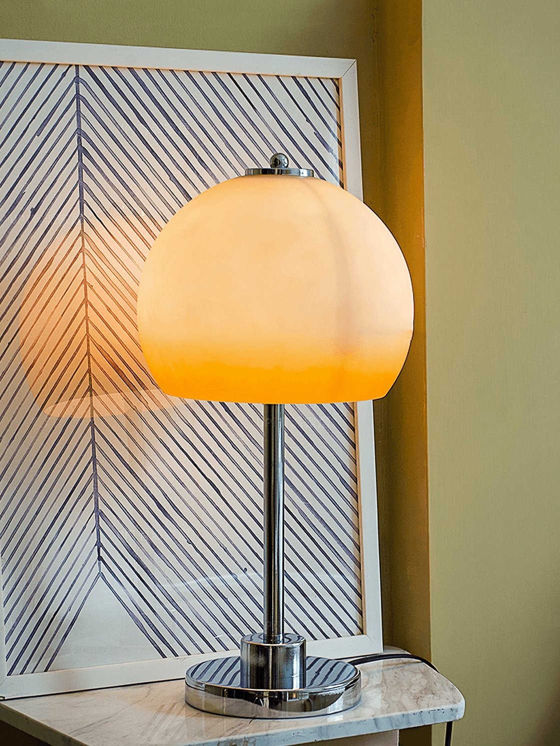 Retro Paddestoel Tafellamp HL782