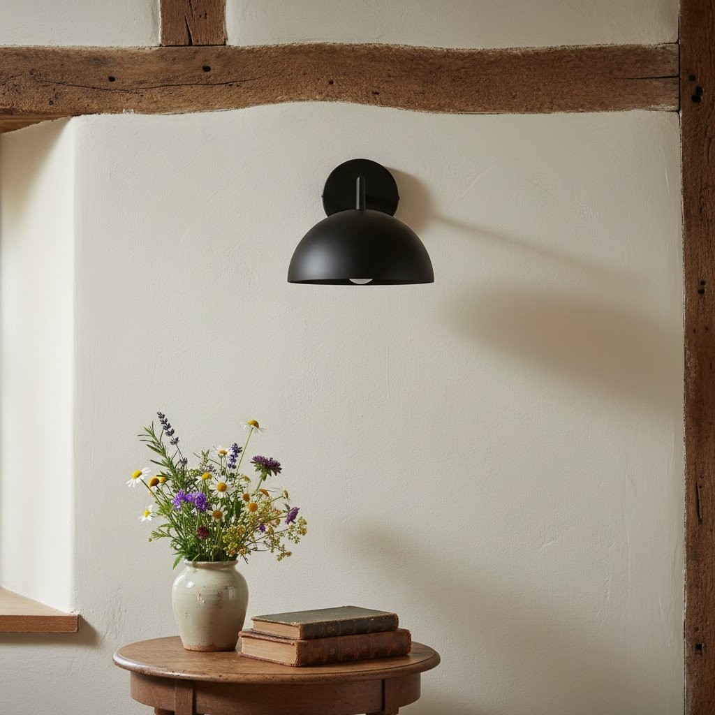 Metio Dome Minimalistische Koepellamp - Stijlvolle Kleurrijke Wandlamp HL1739
